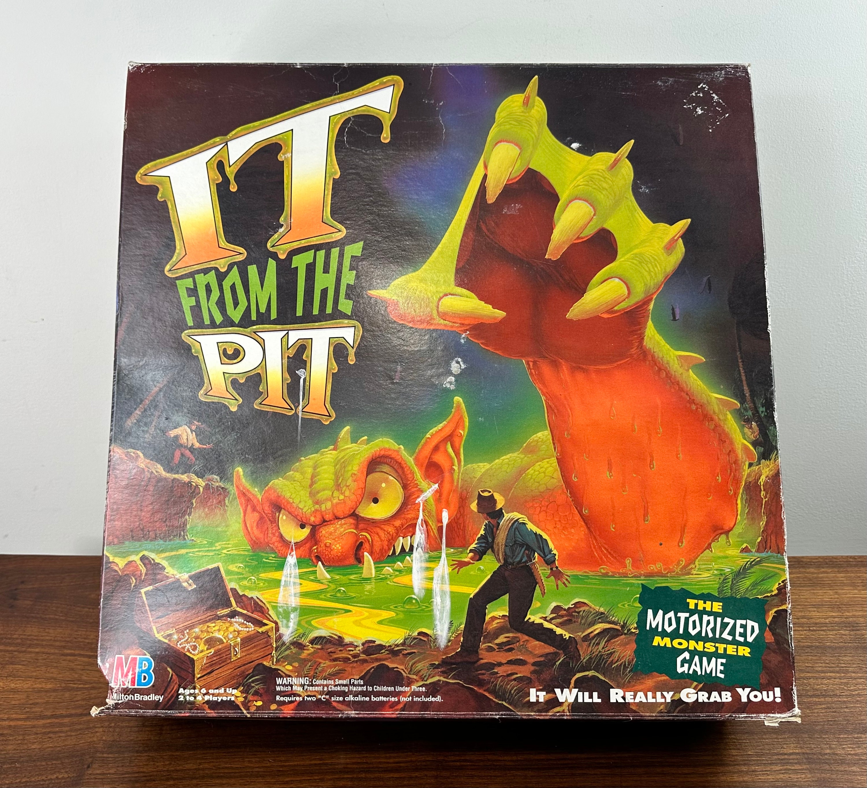 Vintage 1992 It From the Pit Motorized Monster Board Game Does Not Power On  