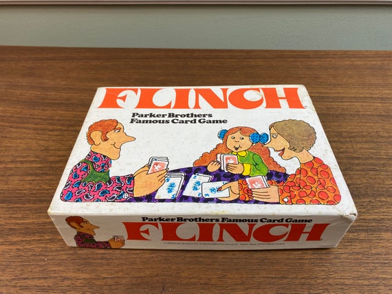 Vintage 1976 Flinch Card Game by Parker Brothers - Complete