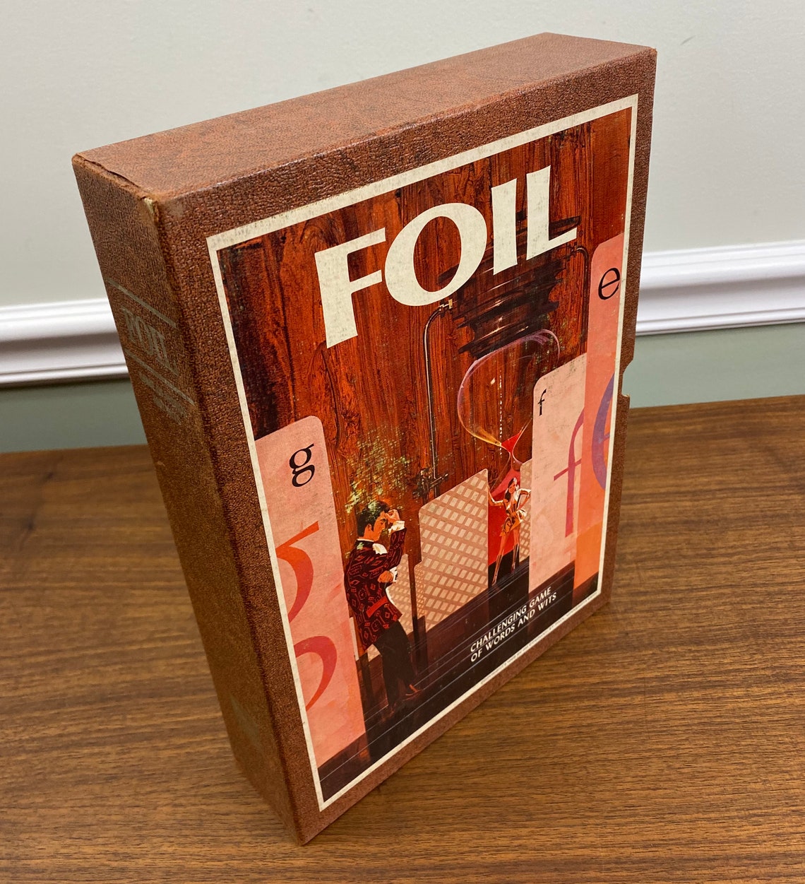 Vintage 1973 FOIL Bookshelf Game by 3M Complete Etsy