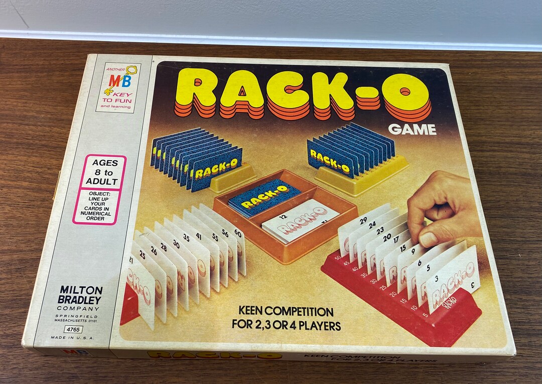 Vintage 1978 Racko Game Complete 70s Vibe and Graphics Etsy