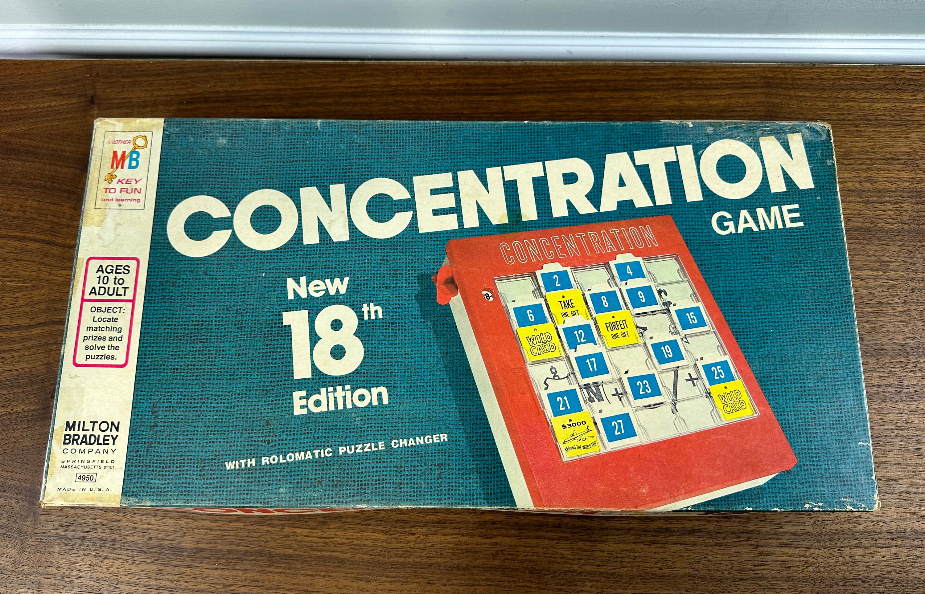 Password Game 11th Edition - 1969 - Milton Bradley - Great