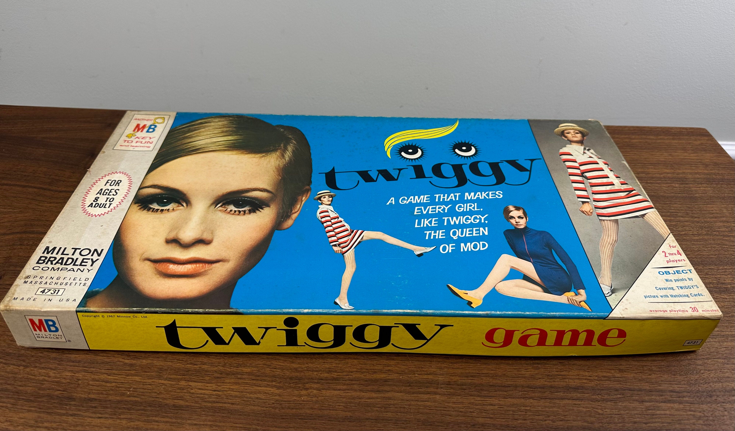 Vintage 1967 Twiggy Board Game - Complete - Some Issues - Etsy