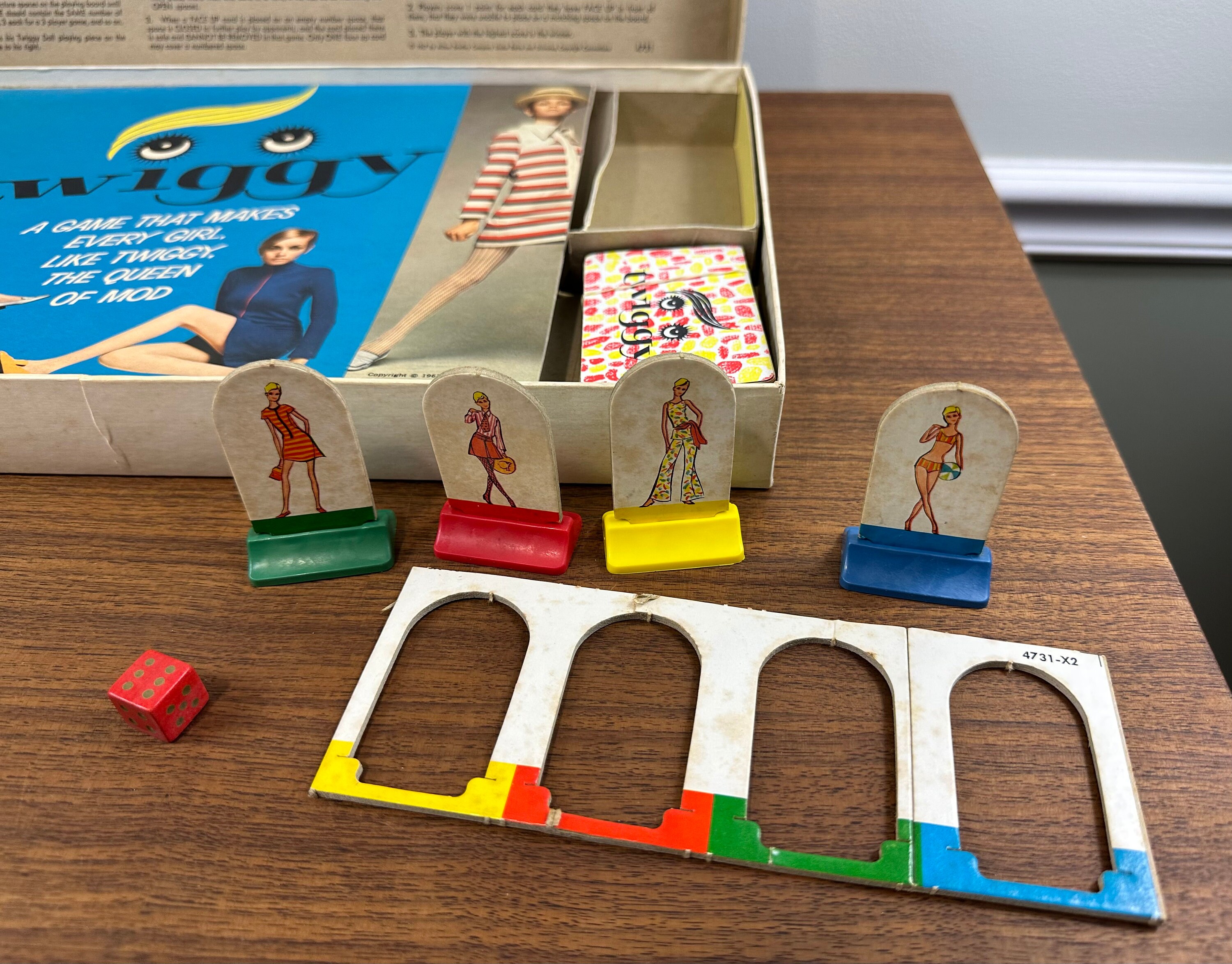 Vintage 1967 Twiggy Board Game - Complete - Some Issues - Etsy
