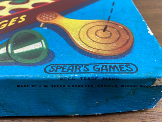 Vintage Spears Colour Solitaire board game. 100% complete. 1970