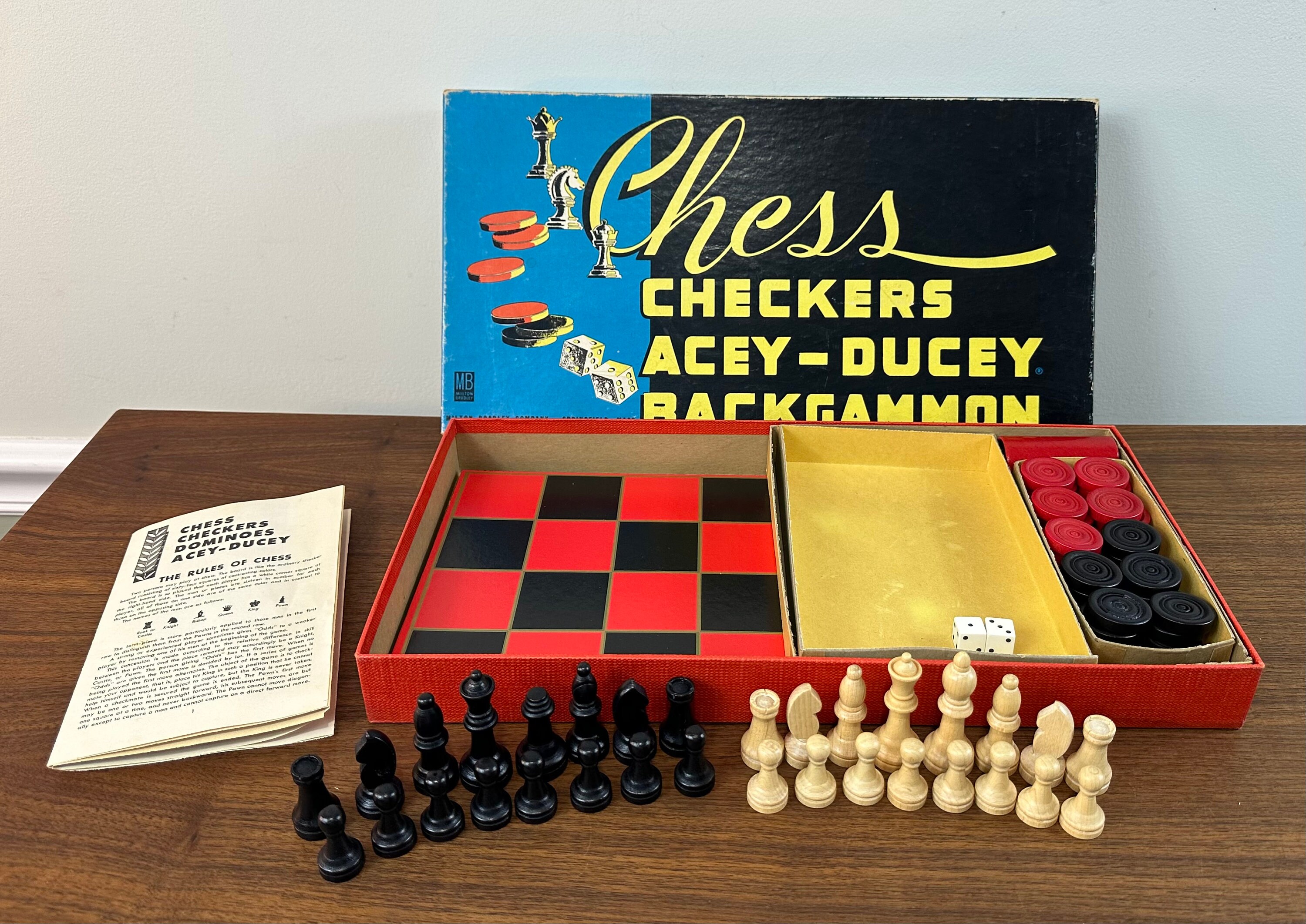 CHANEL Promotional Game Set - Chess, Checkers, Backgammon for Sale