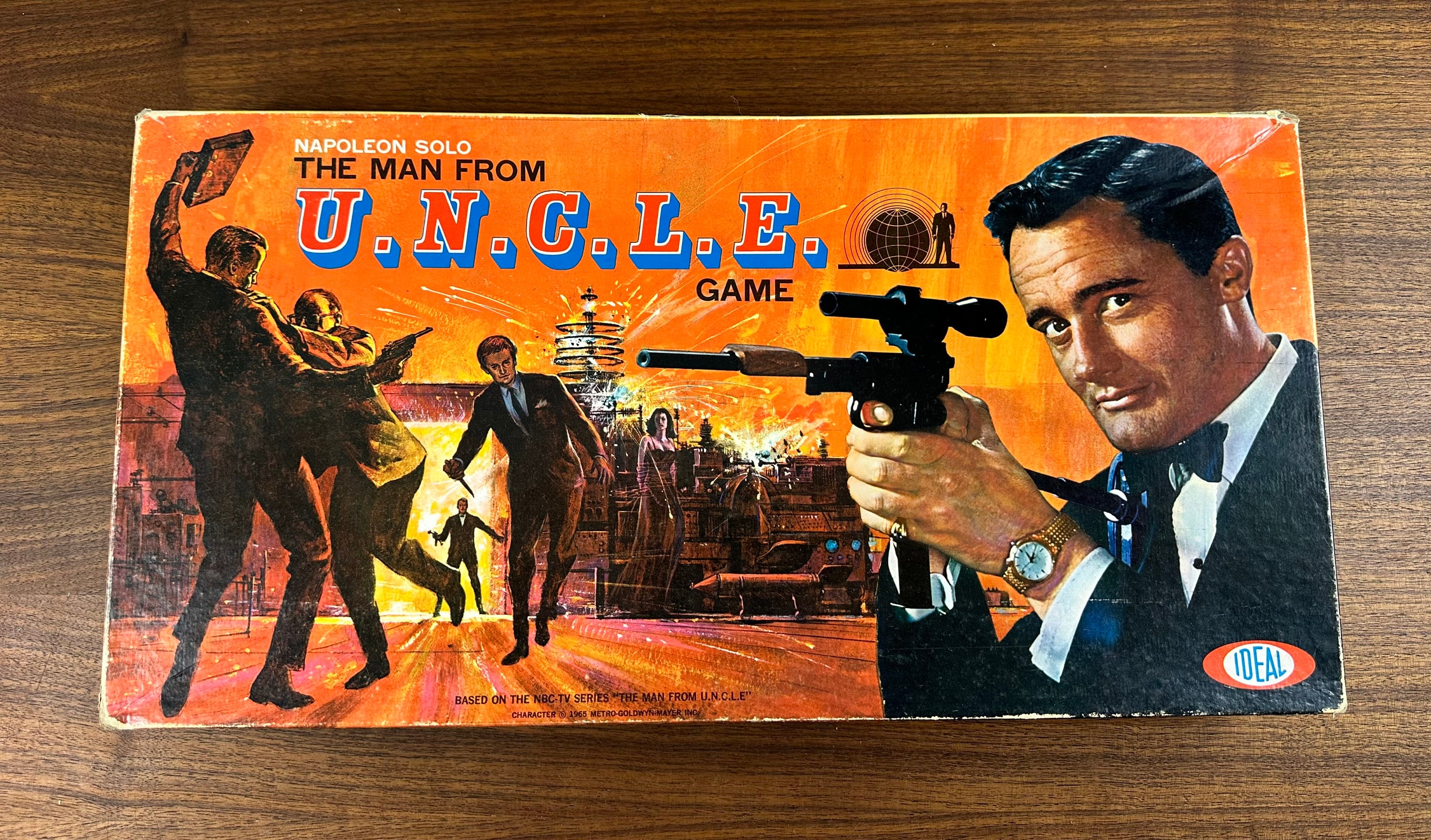 Vintage 1965 the Man From U.N.C.L.E. - Board Game by Ideal