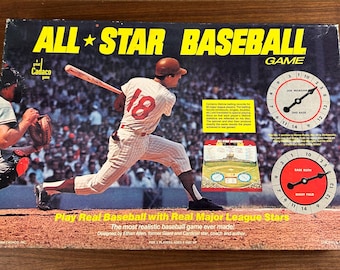Vintage 1981 Cadaco All-Star Baseball Game (Missing One Disc)