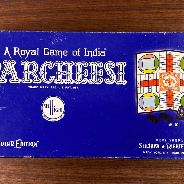 Parcheesi Board Game - Etsy