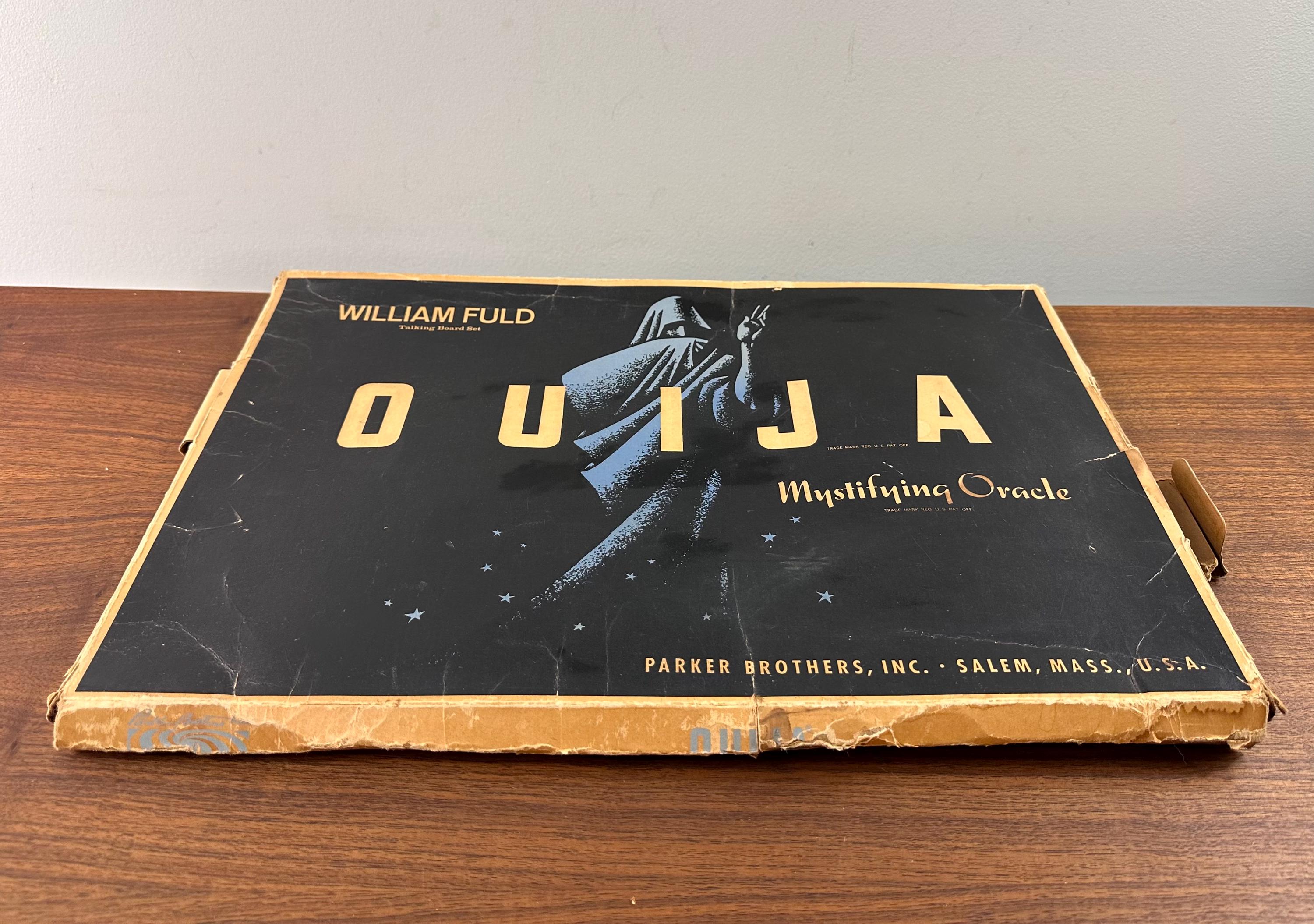 Vintage 1960s Ouija Board: Parker Brothers William Fuld Mystifying
