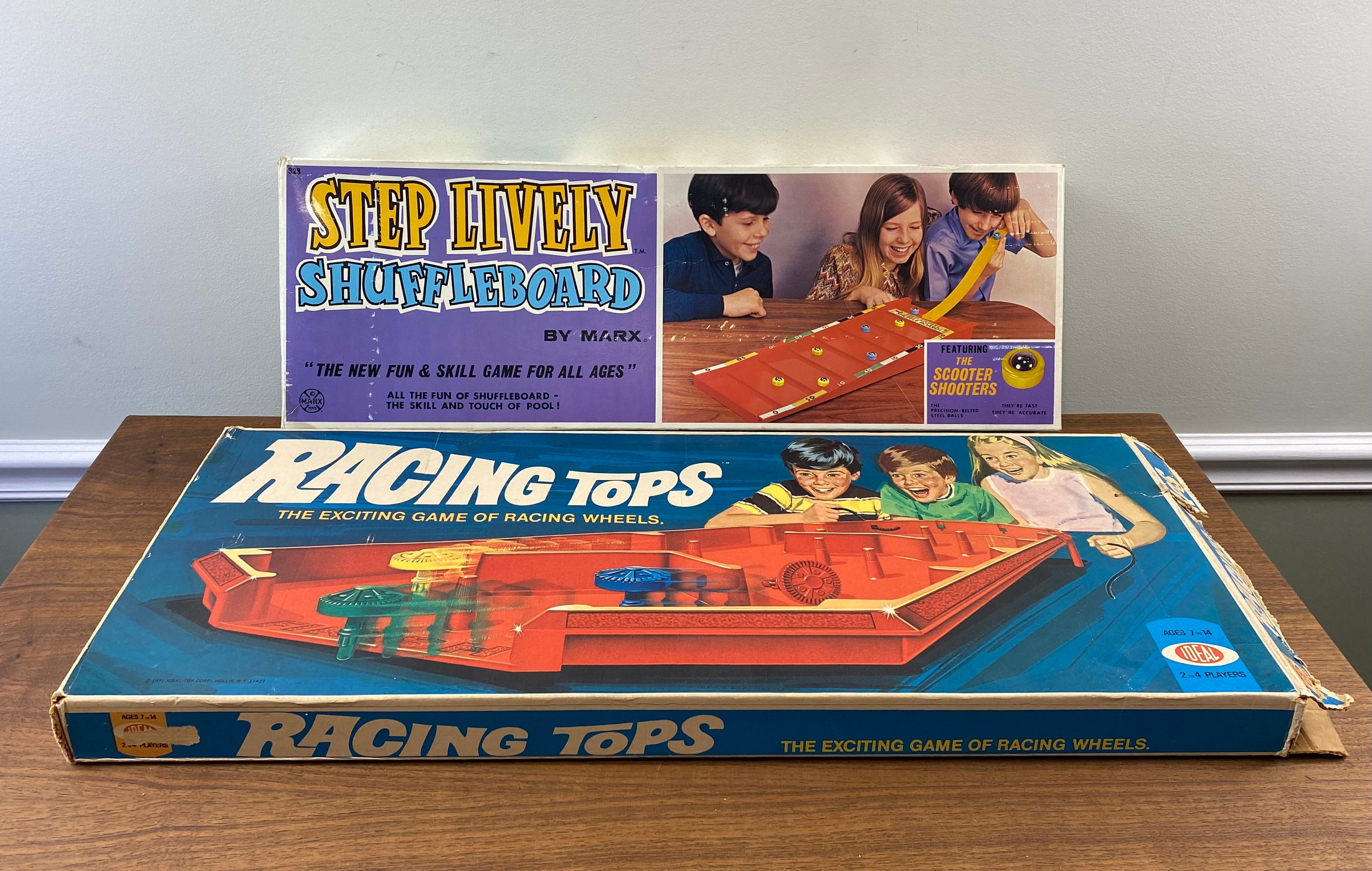 Spinning Tops Game - Etsy