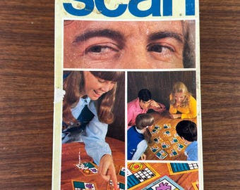 Vintage 1970 Scan - Memory Game by Parker Brothers - Complete