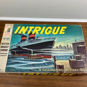 Vintage 1956 Intrigue - A Fascinating Mystery Game