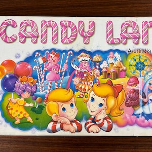 Vintage 1984 Candy Land Board Game: Complete Milton Bradley Edition