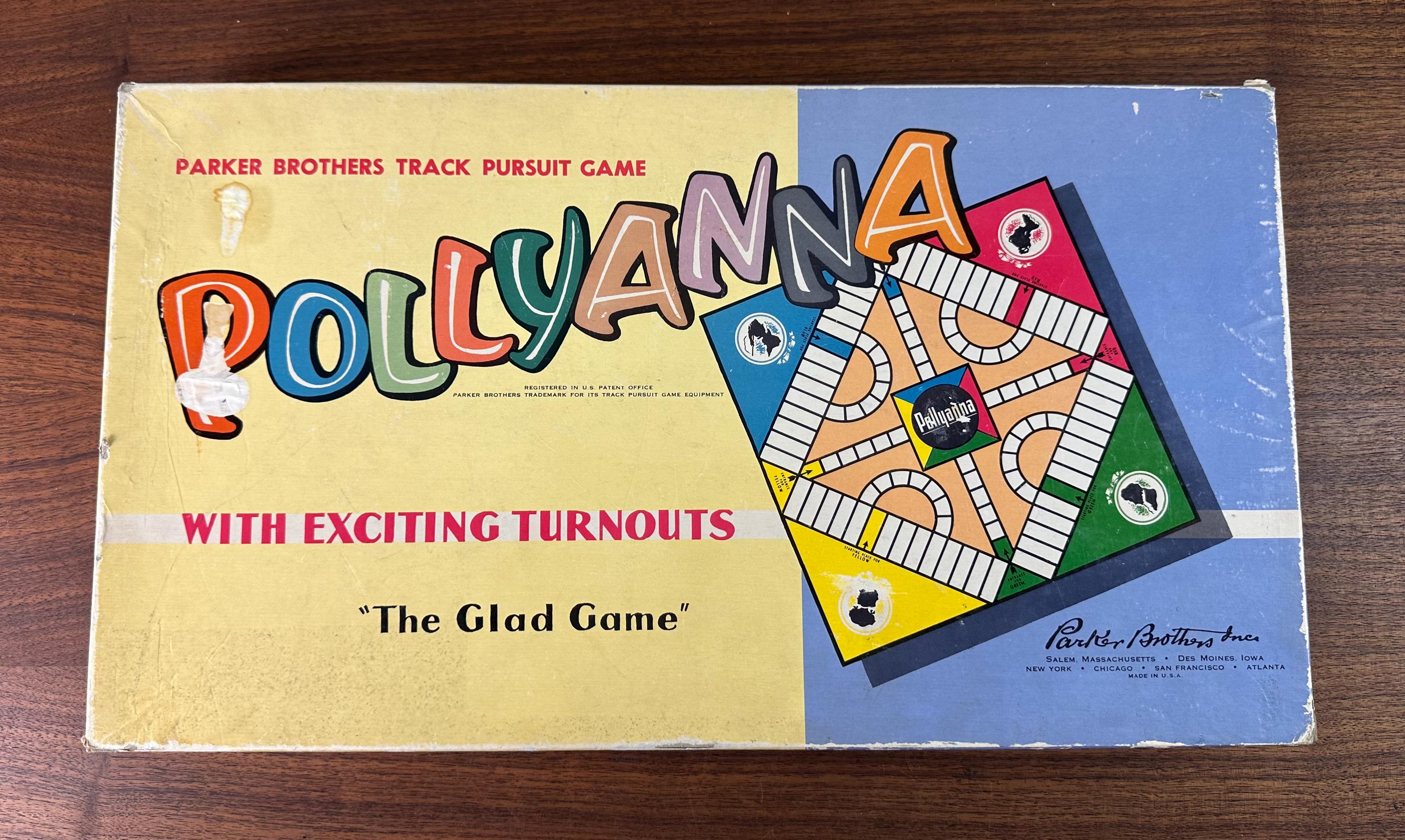 Vintage 1952 Pollyanna Board Game by Parker Brothers - Complete