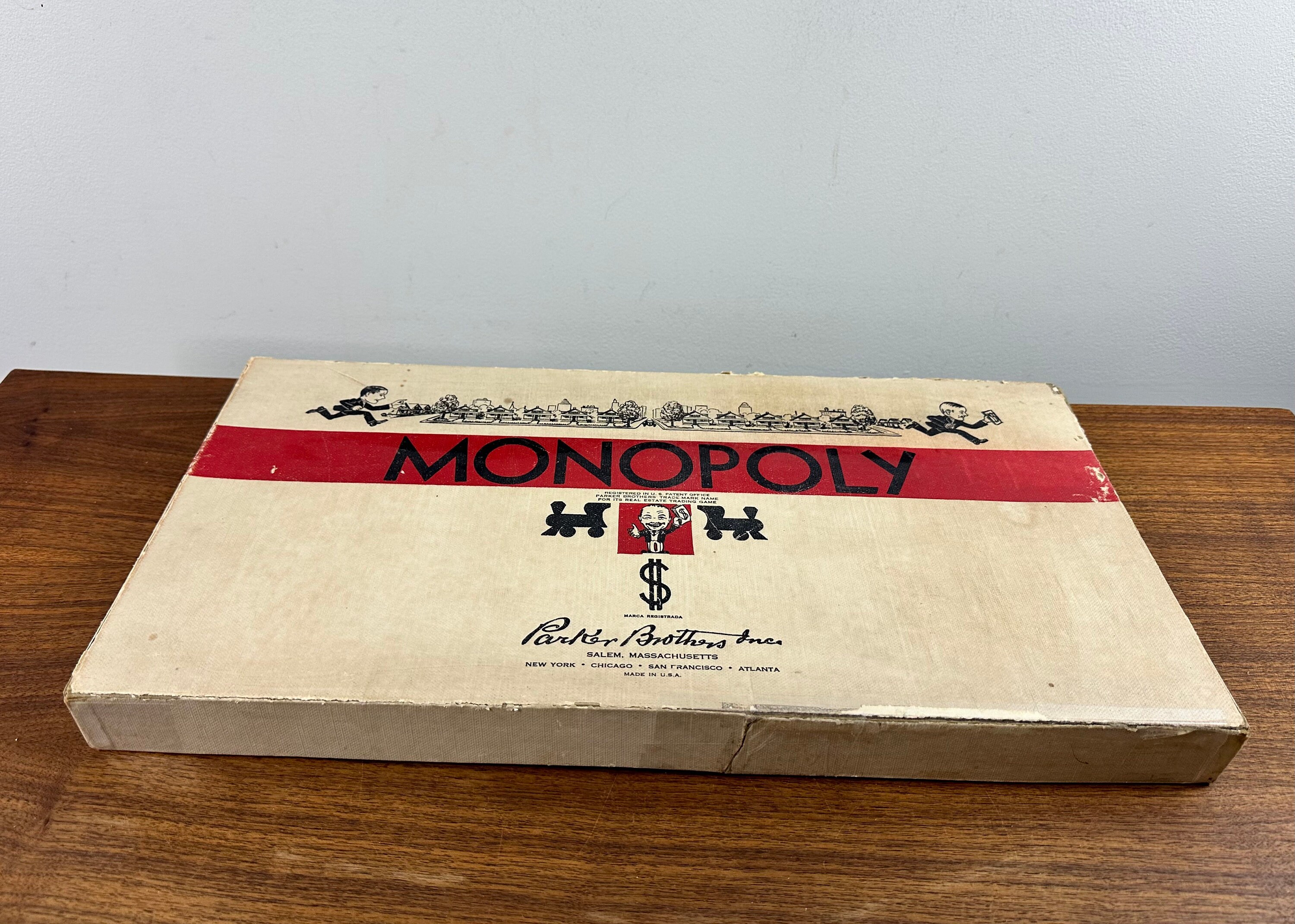 マスターモノポリー Vintage 1956 Monopoly Game - Parker Brothers No. 9