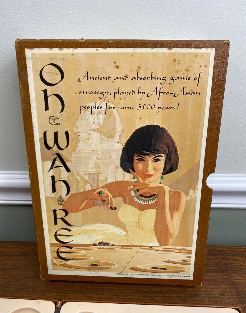 Vintage 1962 OH WAH REE Board Game 3M Bookshelf Game Etsy.de