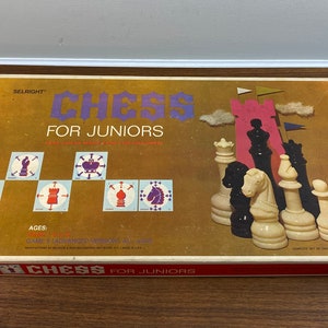 Vintage 1963 Chess for Juniors by Selchow and Righter