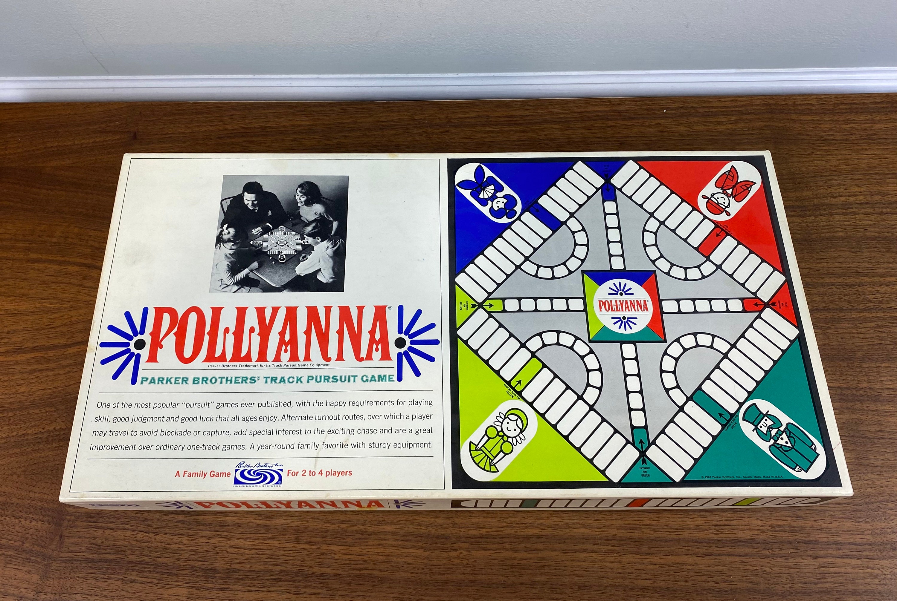 Vintage 1967 Pollyanna Board Game by Parker Brothers 