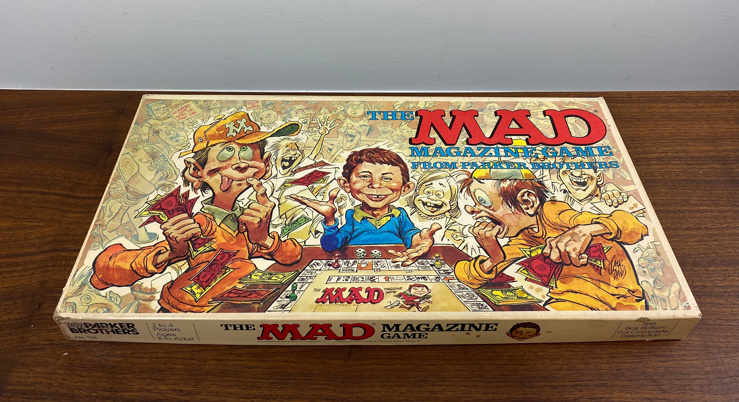 Schijn Gebakjes verwennen Vintage 1979 Mad Magazine Board Game From Parker Brothers - Etsy