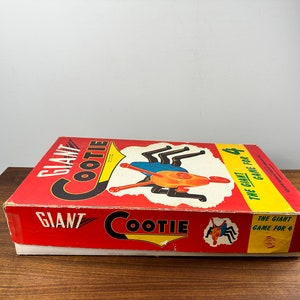 Vintage 1949 GIANT Cootie Game - Complete Set - Cooties Excellent ...