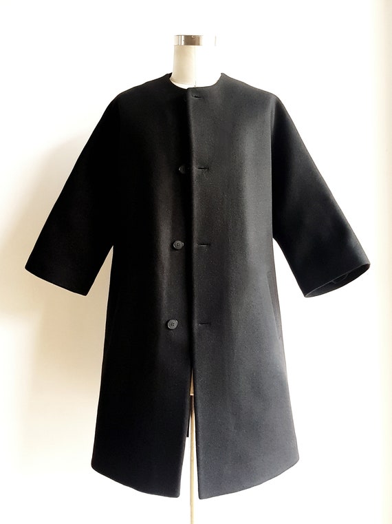 Chaqueta para hombre Chaqueta de lana para hombre Chaqueta negra para  hombre Chaqueta larga para hombre Chaqueta de invierno para hombre Abrigo  para