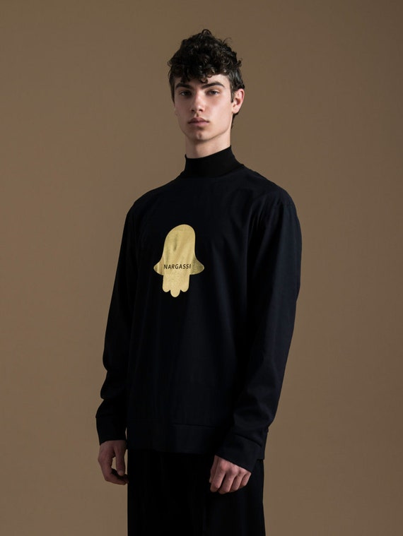 black pullover mens