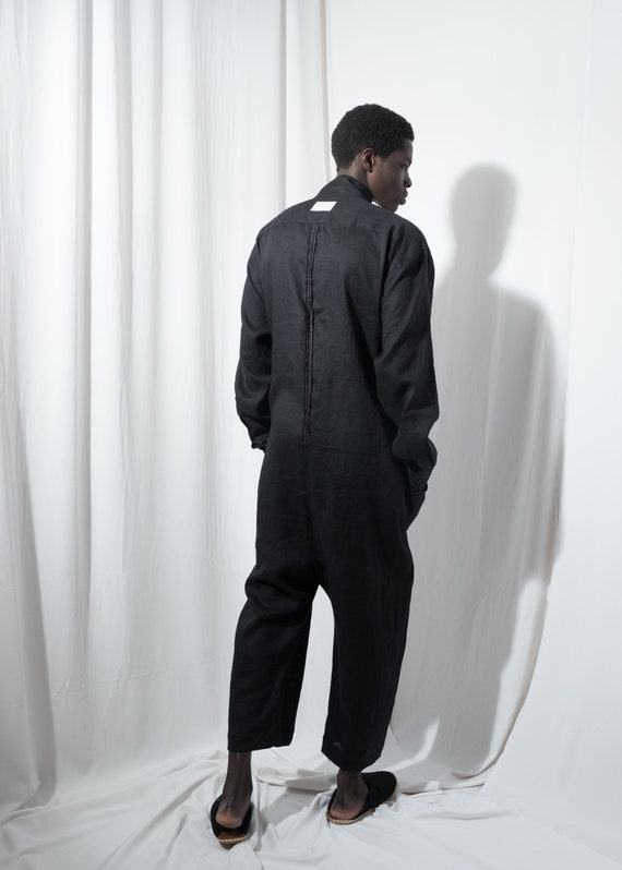 Men Long Sleeve One-piece Jumpsuit Pyjamas Sleepwear Playsuit Nightwear |  Fruugo NO