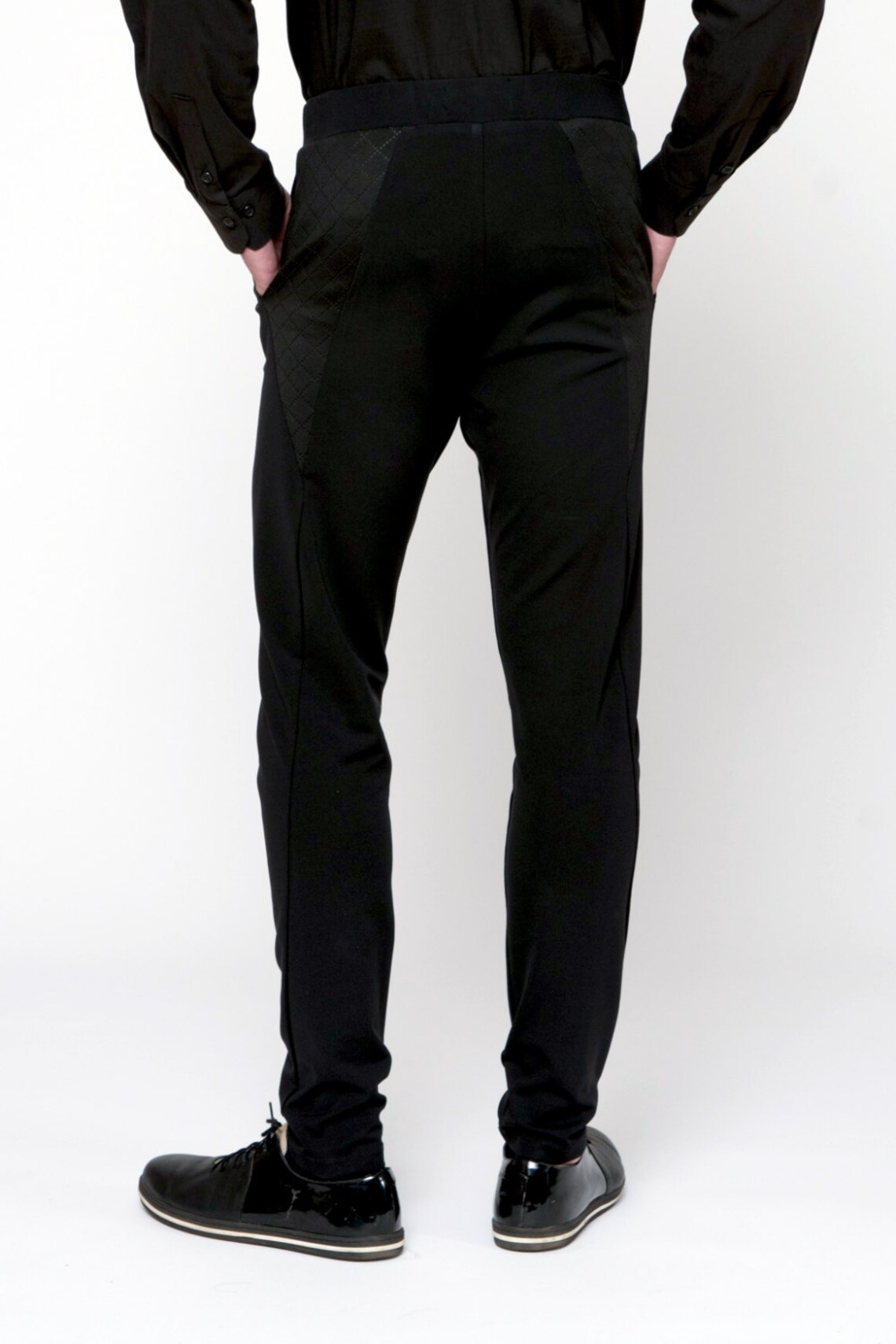 Mens Pants Skinny Pants Jersey Pants Black Pants Chinos Etsy