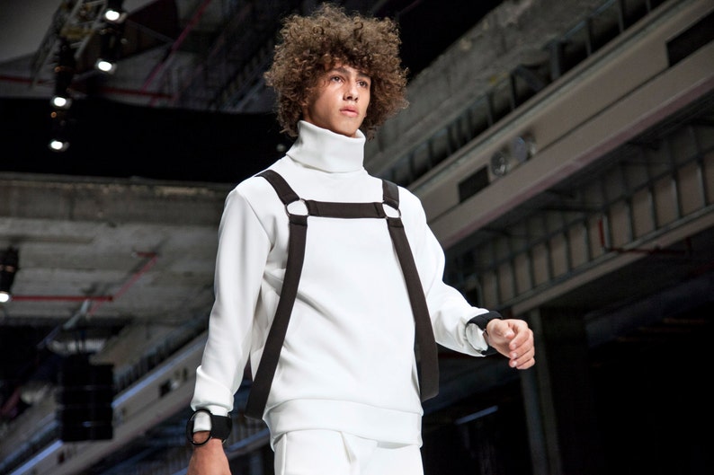 all white sweater mens