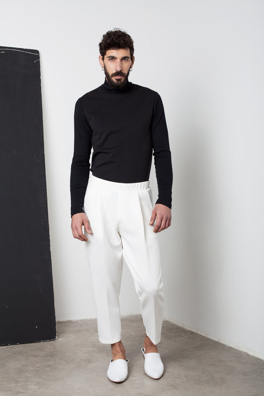 Mens clearance white capris