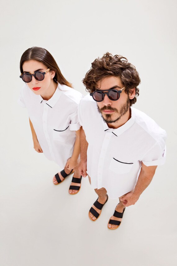 white button down dress womens