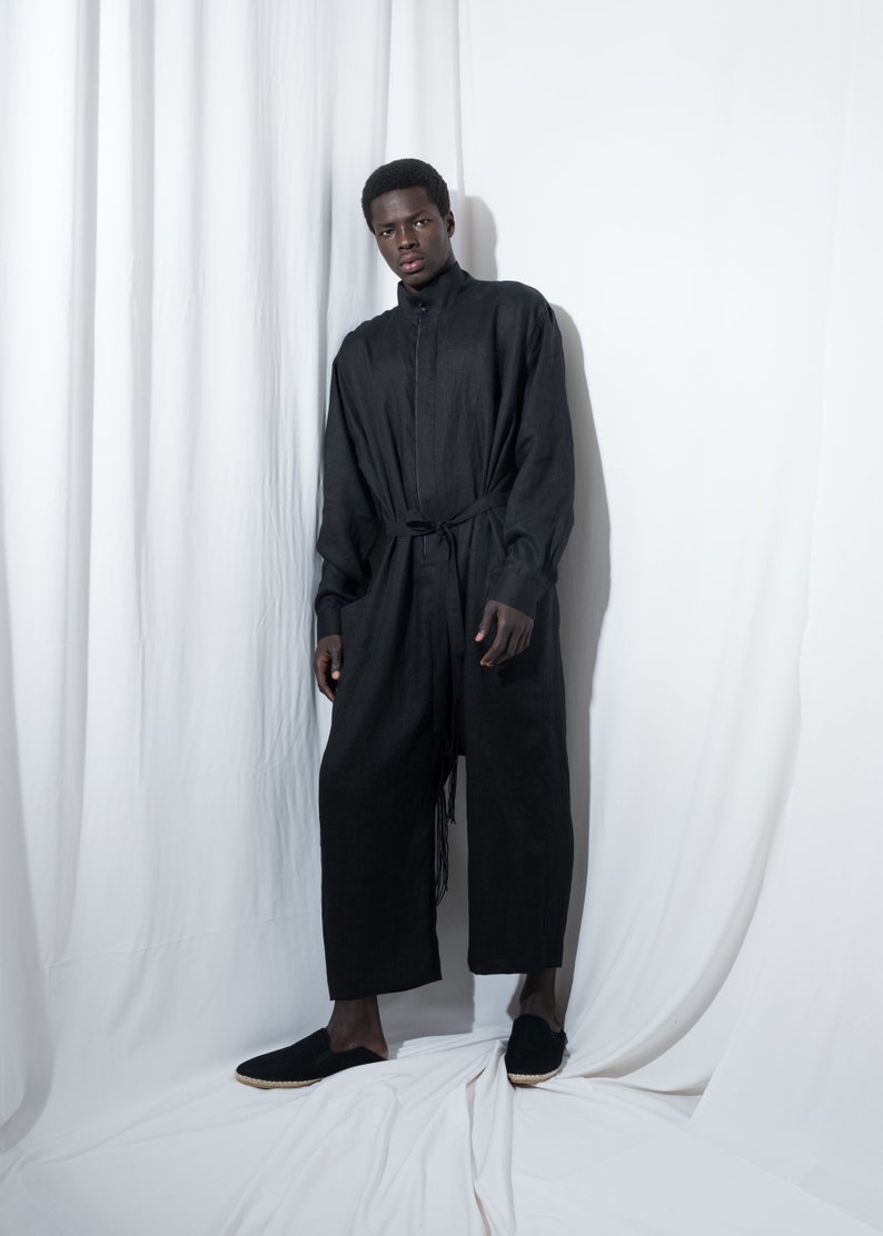 Mens Jumpsuit, Mens Overall, Mens Linen Overall, Mens Black Overall ...