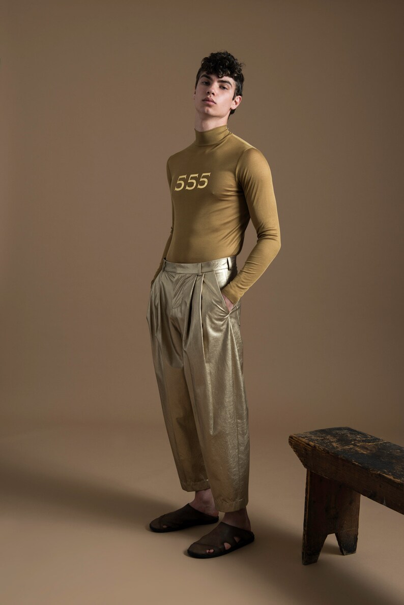 Men's leather dress pants Clearance