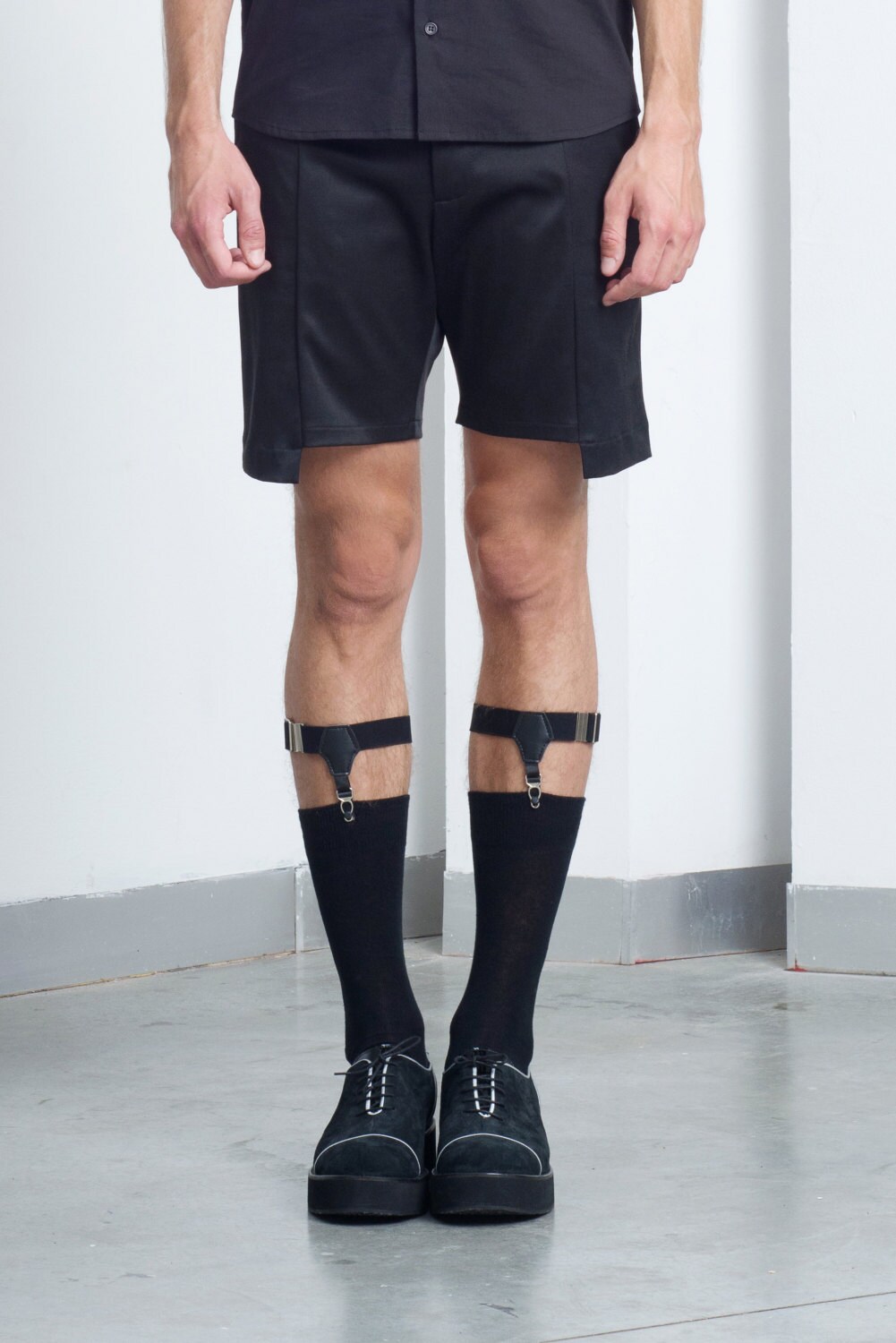 Mens Shorts Mens Black Shorts Mens Short Shorts Mens Tailored Etsy