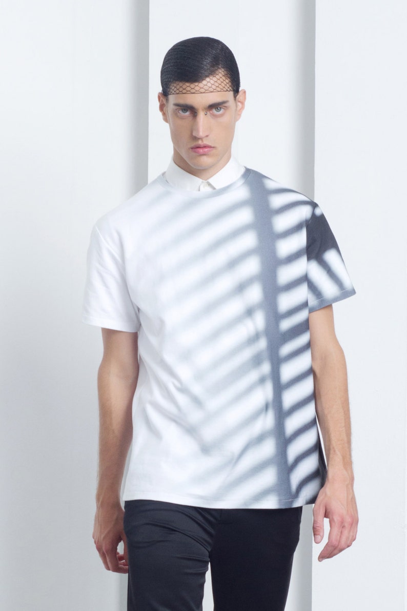 mens white shirt design