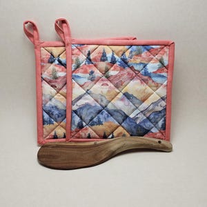 Colorful Mountaintops- set of 2