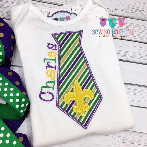 baby boy mardi gras outfit