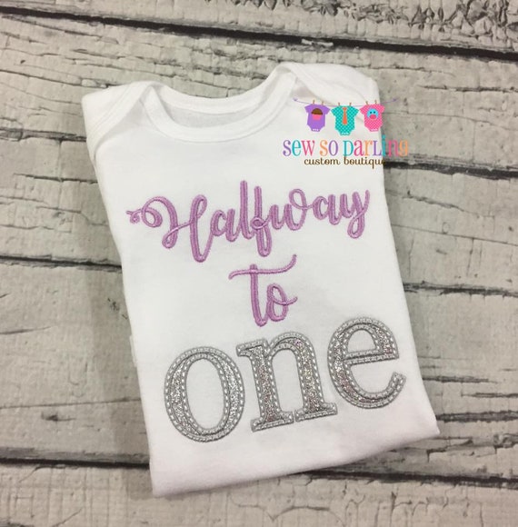 6 month birthday shirt