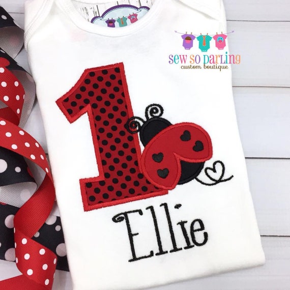Cartoon Ladybird Design Personalised Baby Bib