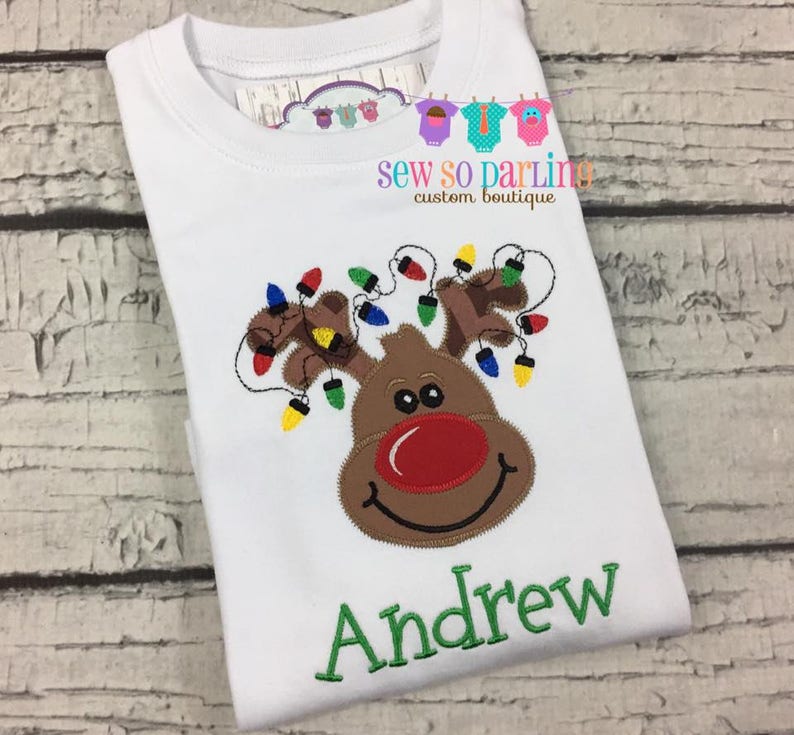 Baby Boy Christmas Outfit Reindeer Baby Christmas Outfit Etsy