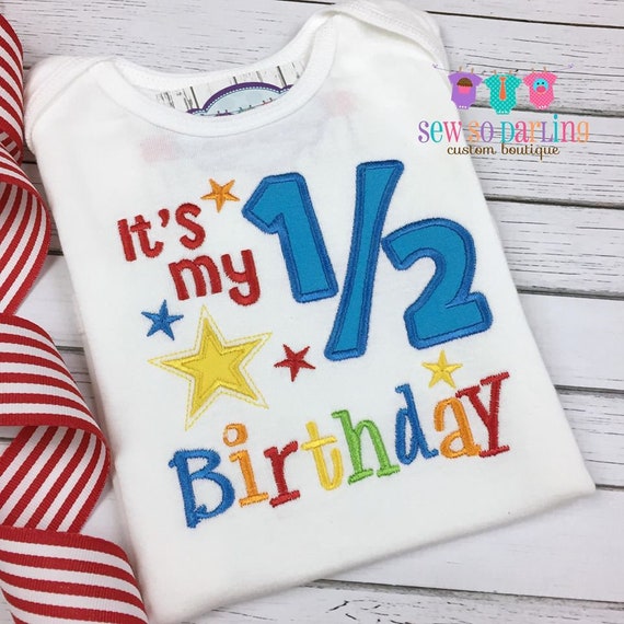 half birthday baby boy outfit