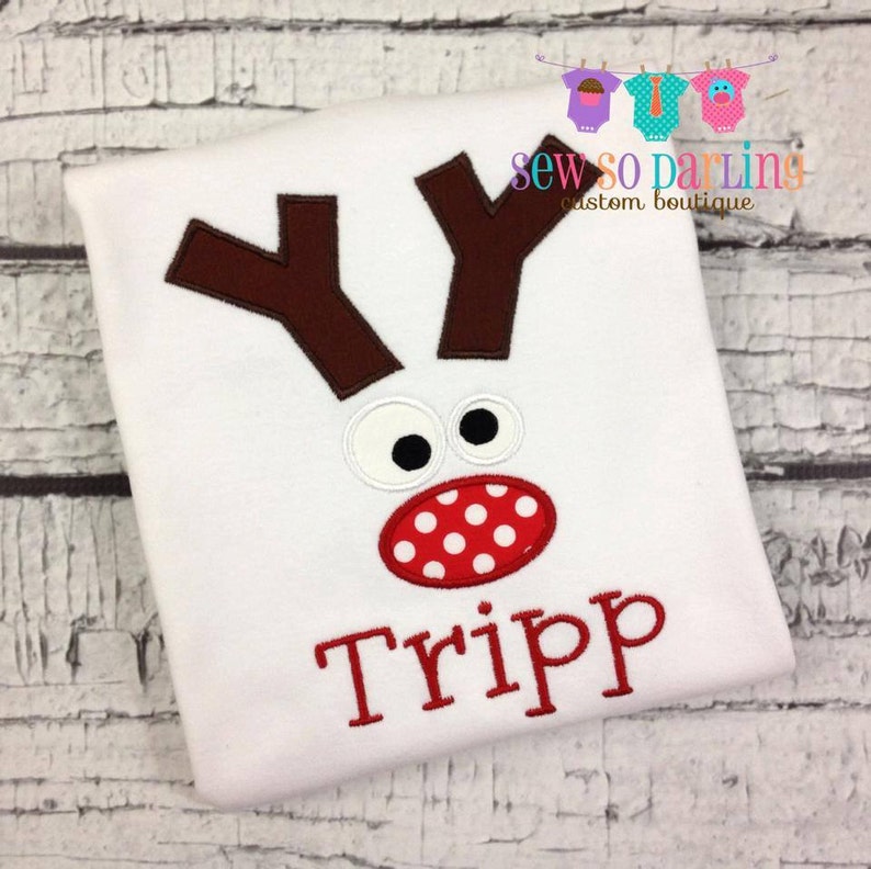 Reindeer Christmas Baby Outfit Baby Boy Christmas Outfit Etsy