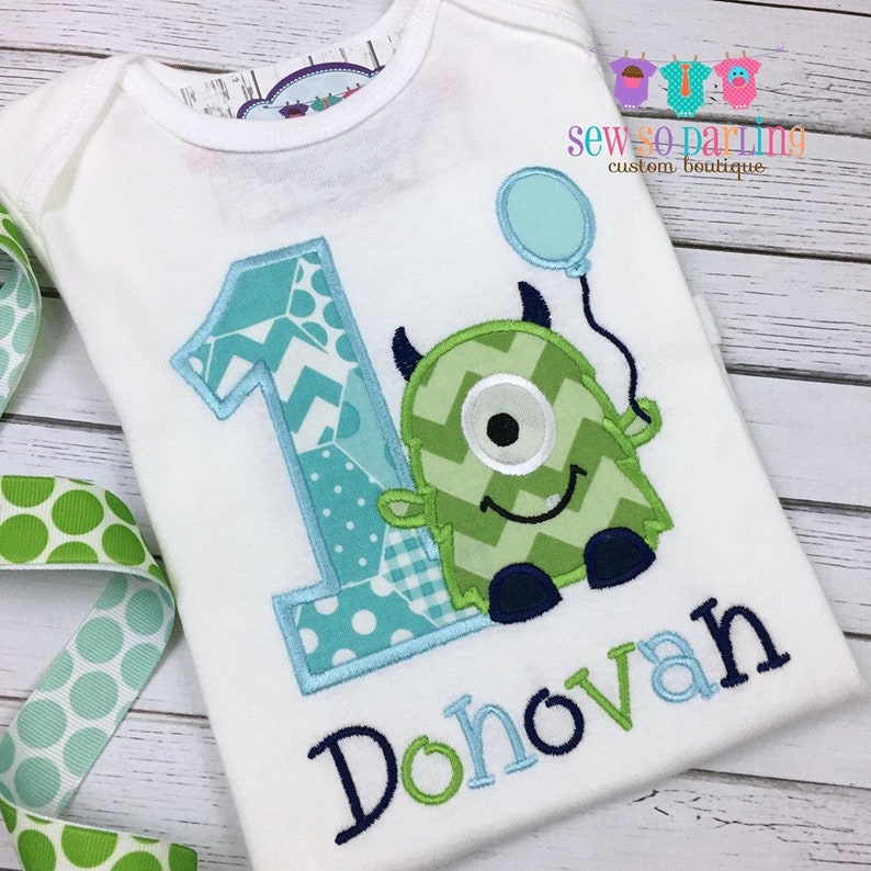 1st birthday monster outfit