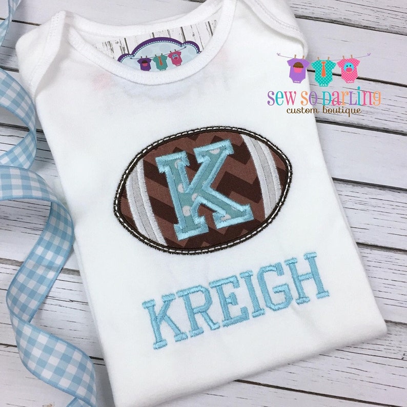 Baby football outfit Baby Football Shirt personalized baby Etsy