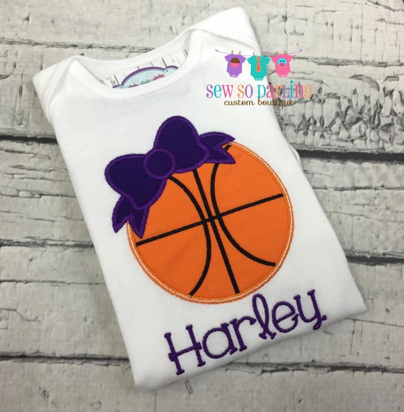 baby girl outfit purple basketball shirt Baby girl basketball outfit Baby girl basketball shirt girl basketball baby girl clothes