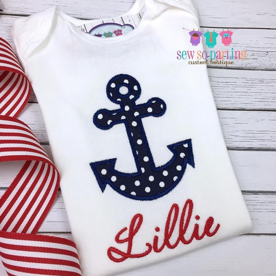 nautical baby girl clothes