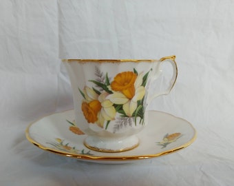 Daffodil Teacup Etsy
