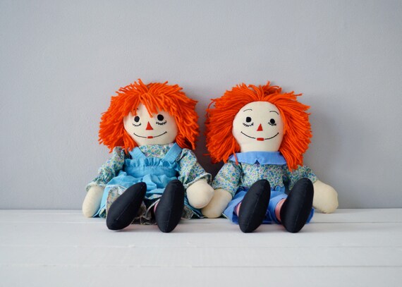 vintage large raggedy ann doll