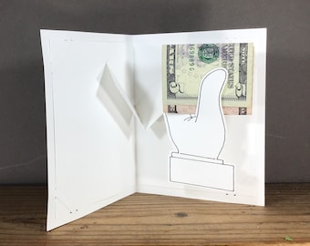 Hand Pop Up Card SVG Draw and Cut