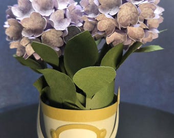 Hydrangeas in a Bucket SVG Download